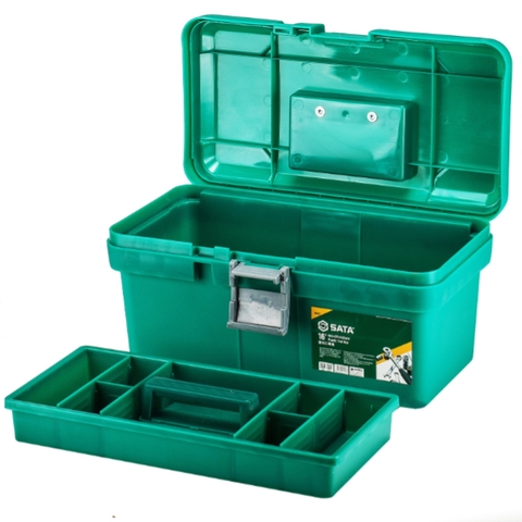 Hộp đựng đồ nghề bằng nhựa 16inch Sata 95162