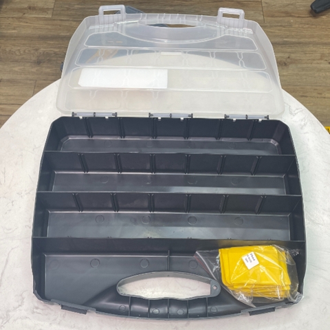 Hộp nhựa 21 ngăn đựng linh kiện 380x300x60mm Stanley STST73823-8