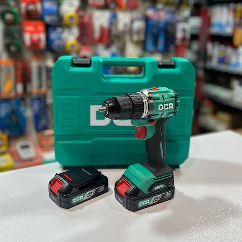 Máy khoan pin 20v có búa lực 60Nm DCA ADJZ2060iAM (2 pin 2ampe)