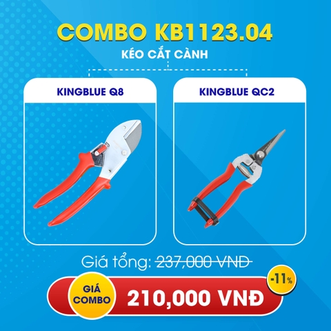 KB1123.04 - Combo kéo cắt cành Kingblue