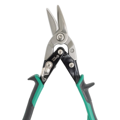 Kéo cắt tôn mũi cong phải 250mm Sata 93102A