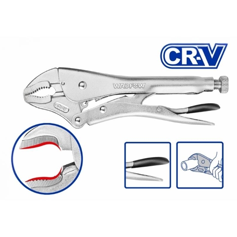 Kìm Bấm Chết Hàm Cong 10 inch WADFOW WLP1C02