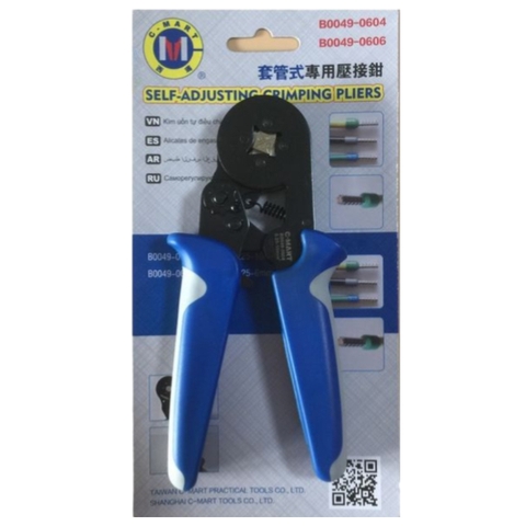 Kìm bấm cos vuông 4 cạnh Cmart B0049-0604