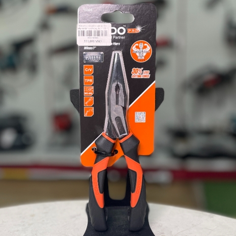 Kìm nhọn đòn bẩy trợ lực cao thép CR-V Kendo 10305