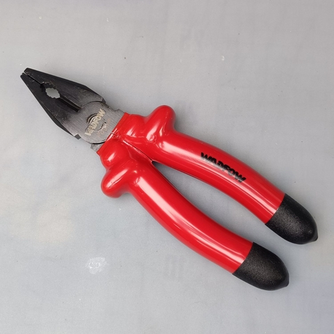 Kìm răng cách điện 180mm 7inch Wadfow WPL1637