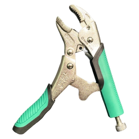 Kìm bấm chết mỏ cong mini 5 inch 140mm SATA 71105