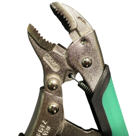 Kìm bấm chết mỏ cong mini 5 inch 140mm SATA 71105