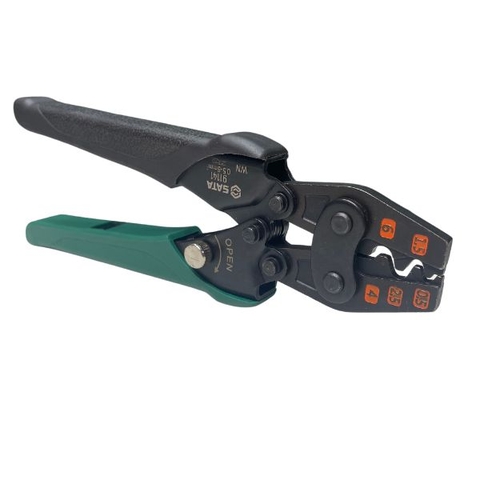 Kìm bấm cos cỡ dây từ 0.5-35mm Sata 91141