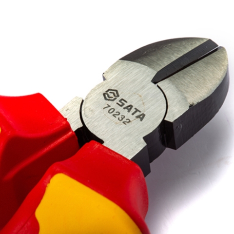 Kìm cắt dây điện lớn Sata 70233 7