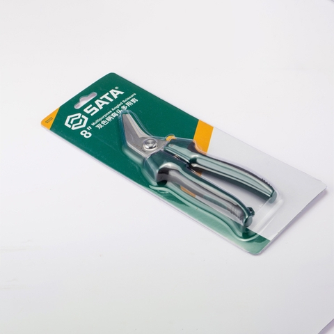 Kìm cắt dây điện mũi cong 8inch Sata 93107