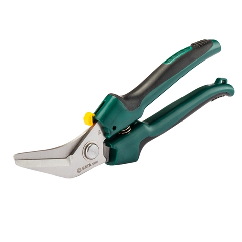 Kìm cắt nẹp điện đa năng mũi cong 8inch (200mm) Sata 93107