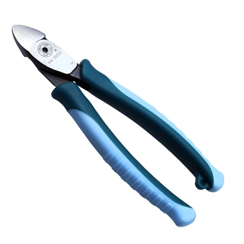 Kìm cắt dây điện tay cầm đàn hồi 172mm Tsunoda PW-322DG