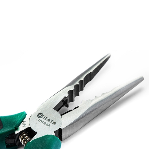 Kìm cắt mũi nhọn 6inch Sata 70124A