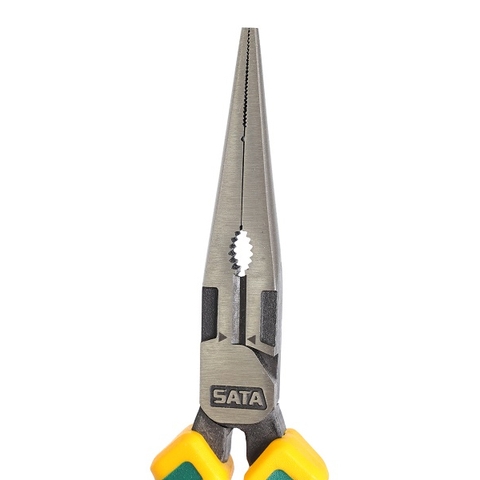 Kìm cắt mũi nhọn 8inch Sata 70122D