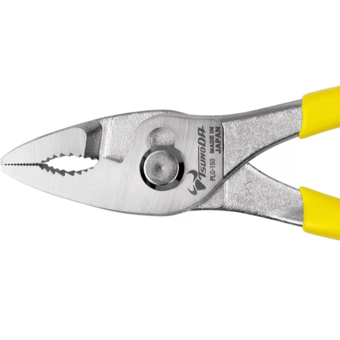 Kìm kẹp ốc 2 lỗ dài 168mm Nhật Bản Tsunoda PLC-150