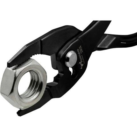 Kìm kẹp ốc 3 lỗ 200mm siêu mỏng loại thẳng Tsunoda PLC-200GUS