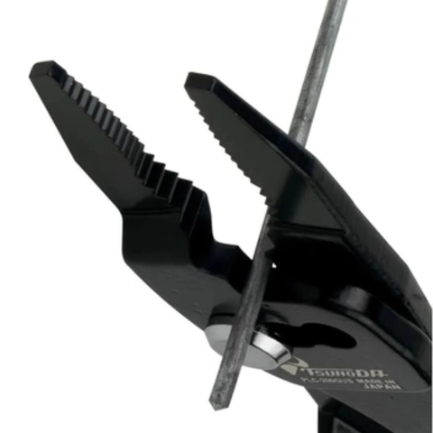 Kìm kẹp ốc 3 lỗ 200mm siêu mỏng loại thẳng Tsunoda PLC-200GUS