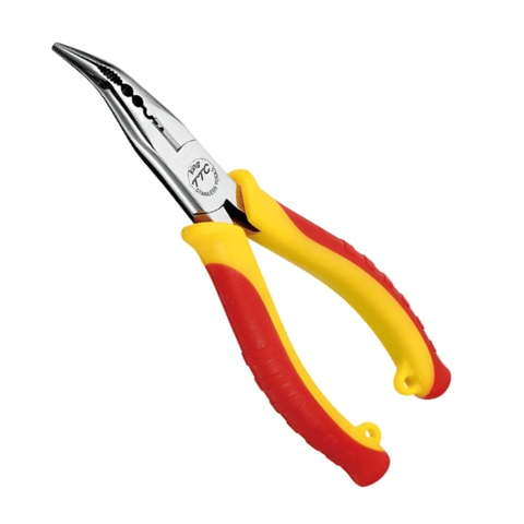 Kìm mỏ nhọn mũi cong 167mm đa năng không gỉ Tsunoda SMB-150DG