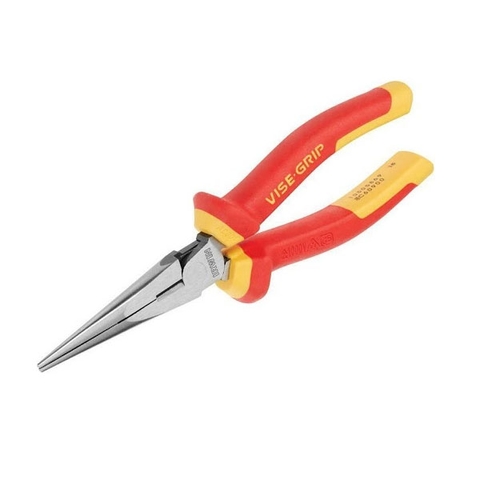 Kìm mỏ nhọn VDE cách điện 1000V 8inch (200mm) IRWIN 10505869