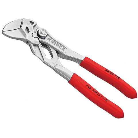 Kìm mỏ quạ mạ chrome 23mm, 125mm Knipex 8603125