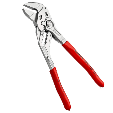Kìm mỏ quạ mạ chrome 40mm, 180mm Knipex 8603180