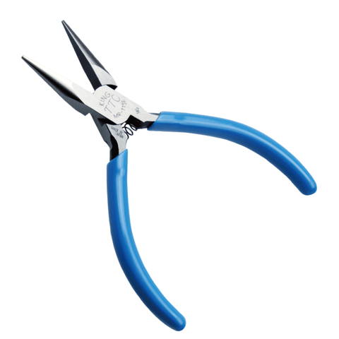 Kìm mũi nhọn phẳng không lưỡi cắt 124mm Tsunoda MR-115F