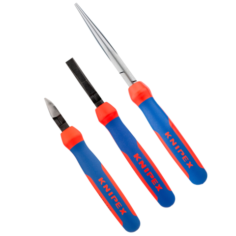 Bộ 3 kìm điện, cắt, nhọn chuyên dụng Knipex 00 20 11