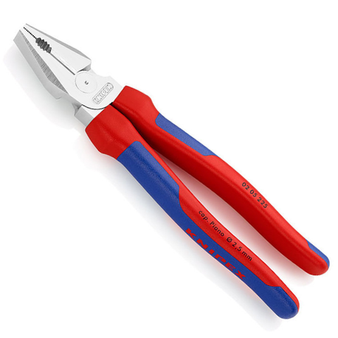 Kìm điện đa năng lưỡi cắt HRC 63 dài 225mm Knipex 02 05 225