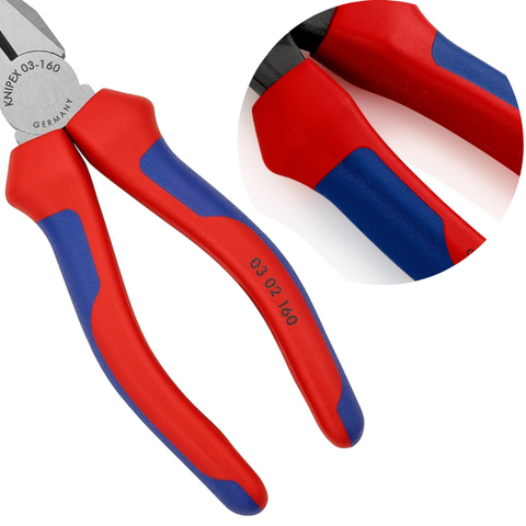 Kìm điện đa năng lưỡi cắt HRC 60 dài 160mm Knipex 03 02 160
