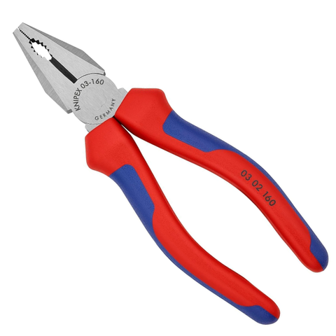 Kìm điện đa năng lưỡi cắt HRC 60 dài 160mm Knipex 03 02 160
