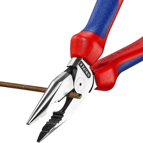 Kìm mũi nhọn cộng lực 185mm Knipex 08 22 185