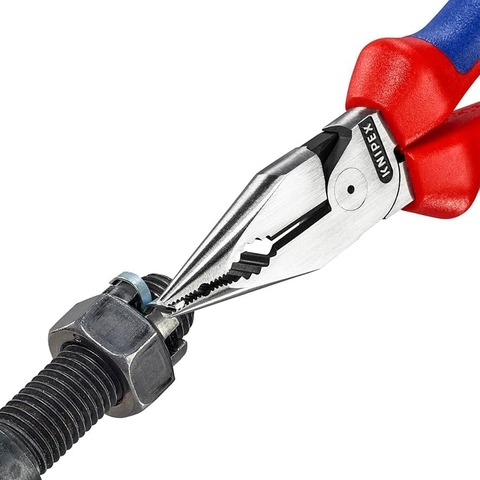 Kìm mũi nhọn cộng lực 185mm Knipex 08 22 185