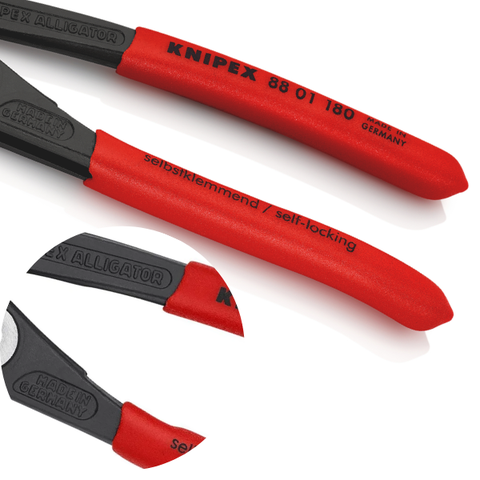 Kìm mỏ quạ Ø42mm, 180mm Knipex 8801180