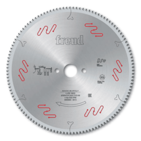 Lưỡi cưa cắt nhôm ít ồn 350mm/120T FREUD LU5E-1100