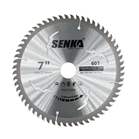 Lưỡi cưa gỗ 235mm 60R phổ thông Senka SKS23560W25