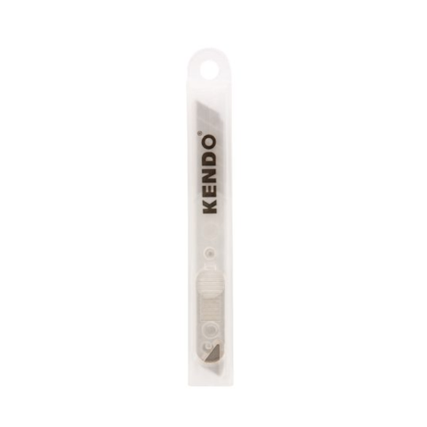 Lưỡi dao rọc giấy bằng thép SK5 chiều rộng 9mm (10 cái/bộ) Kendo 30651