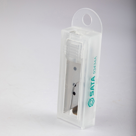 Lưỡi dao rọc cáp 2 đầu hình thang Sata 93434A