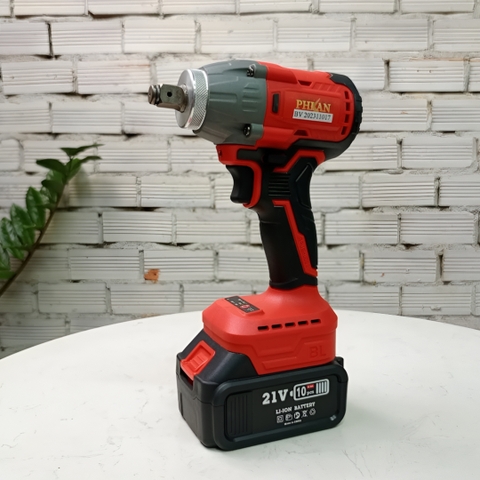 Máy bắn Bu lông pin 20v không than 350Nm Phi An PA-350N