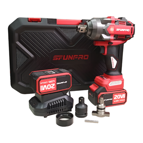 Máy bắn bu lông pin M21 1000Nm Sfunpro S20M1000A-4.0 (2 pin 4Ah + 1 sạc)