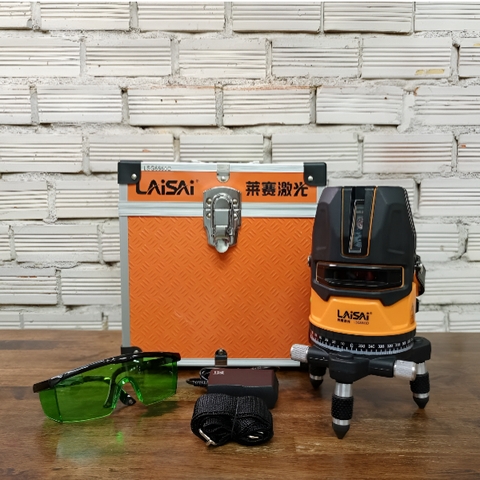 Máy cân mực laser 2 tia xanh Laisai LSG6860D