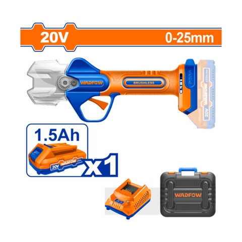 Máy cắt cành dùng pin 20V Wadfow WJFPB25 (1pin 1.5Ah)