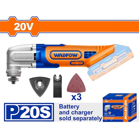 Thân máy cắt gọc đa năng dùng pin 20V (không kèm pin sạc) Wadfow WMUP5020