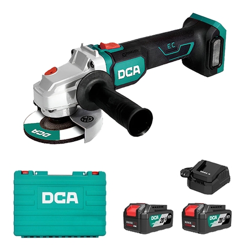 Máy mài góc dùng pin 20V/2Ah DCA ADSM06-125EM