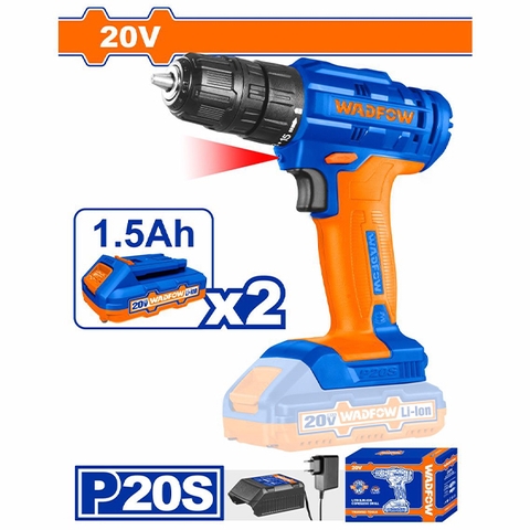 Máy khoan dùng pin 20V  Wadfow WCDP512