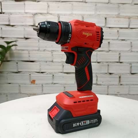 Máy khoan pin Phi An 21V có búa PA-21V
