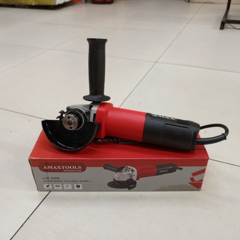 Máy mài góc 850w 100mm công tắc đuôi Amaxtools  AM100B