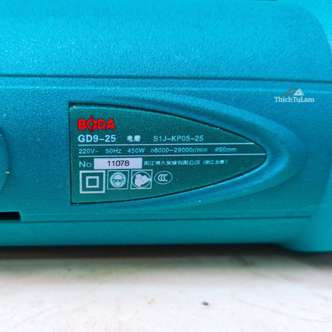 Máy mài khuôn 3 chấu kẹp (mài lỗ) 450W BODA GD9-25