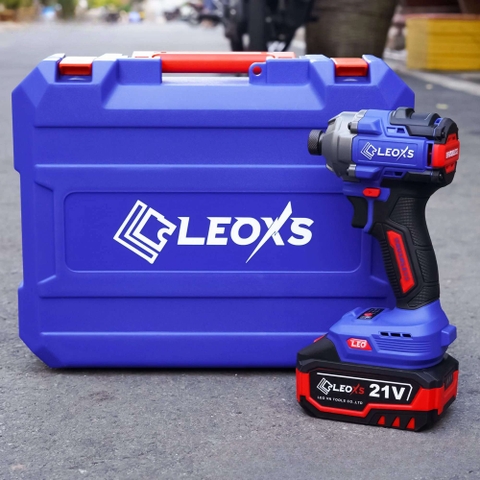 Máy bắn vít pin M21v 260Nm LEOXS  LXS-IS260BL-CB (2 pin + 1 sạc)