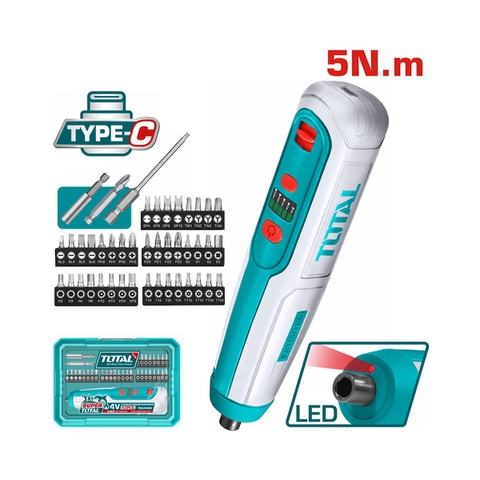 Máy bắn vít pin 4V 5N.m Total TSDLI04062