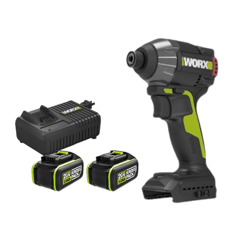 Máy bắn vít dùng pin không chổi than 230Nm Worx WU291D.3 (2pin 5Ah + 1 sạc)